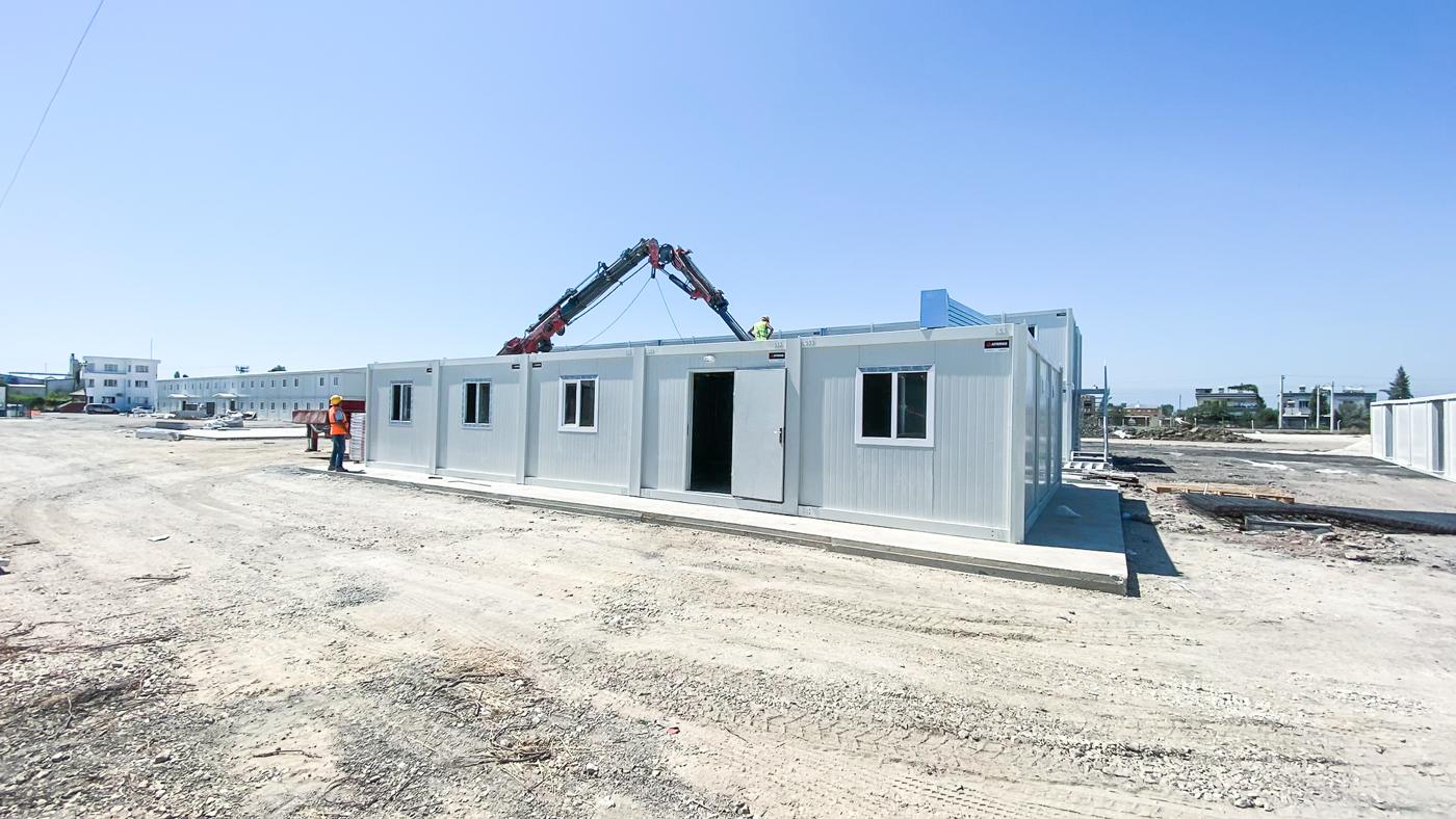 Trenyolu Projesi Şantiye Binaları